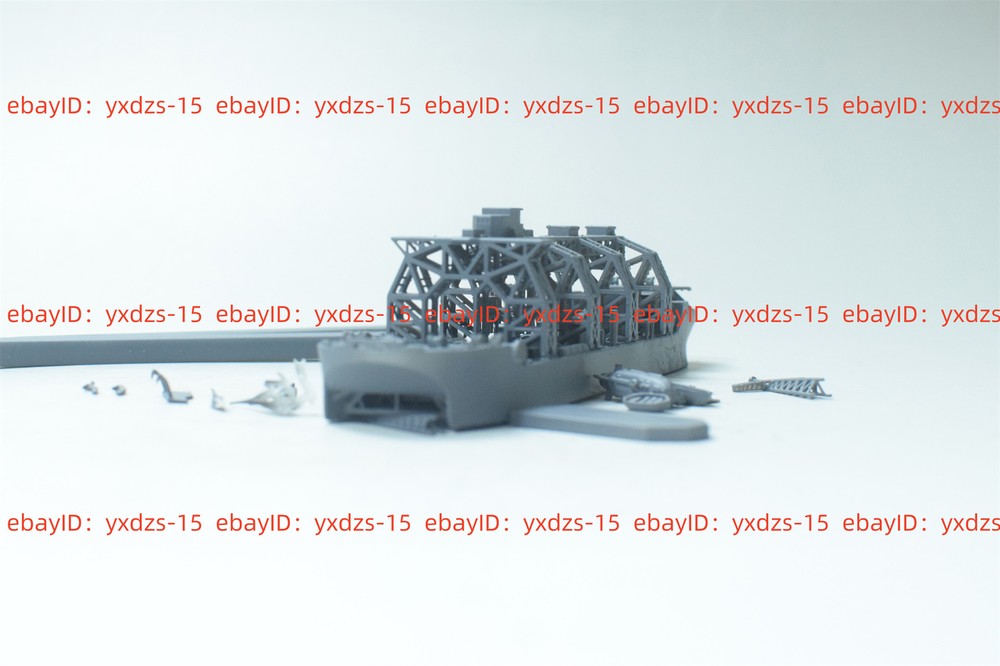 3d Printed 1/700 PLAN Gongshe Submarine Rescue Ship