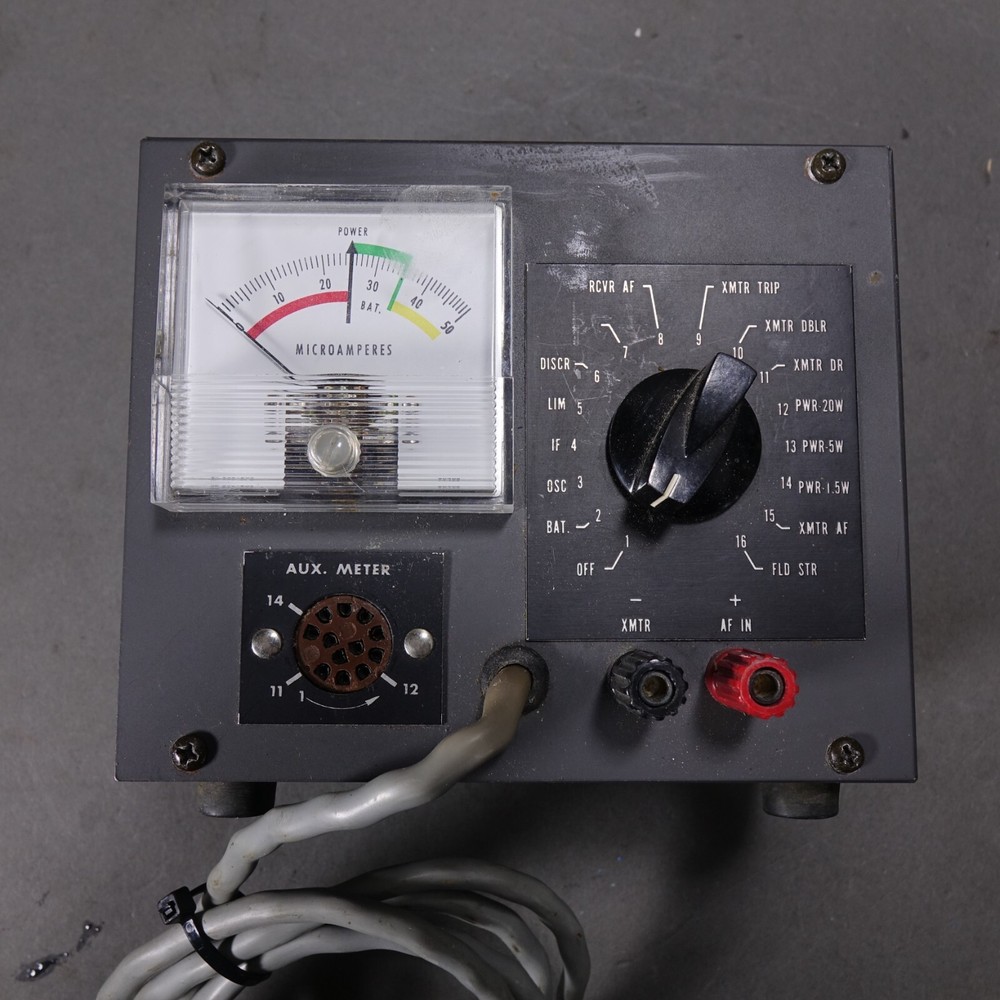 XMTR MICROAMPERES METER