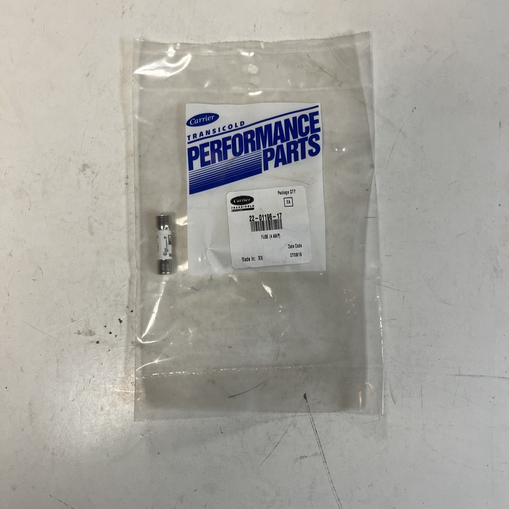 22-01196-17 Carrier TRANSICOLD 4 Amp Fuse