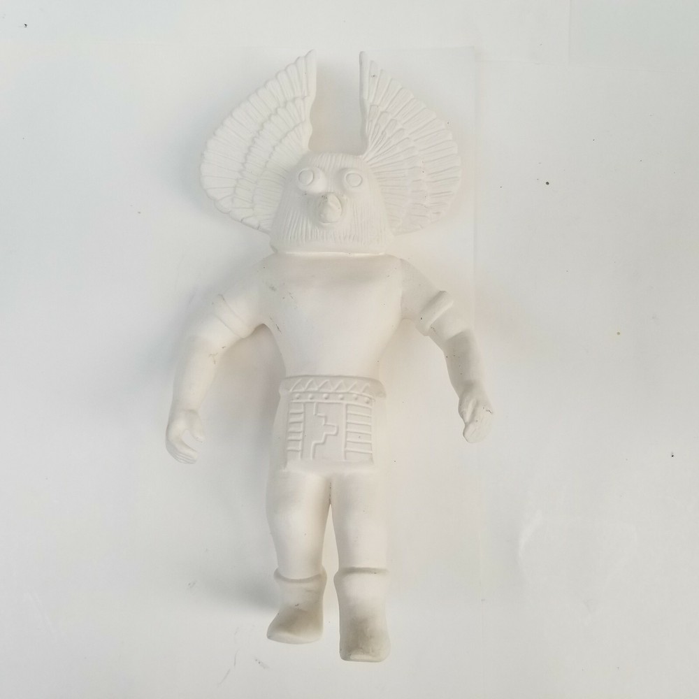 Creative Crafts Ready To Paint Indian Ritual Mask Native Statue Figure