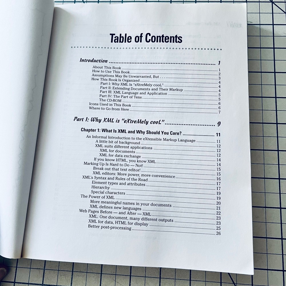 XML For Dummies Reference Guide 1997 with CD-ROM IDG Websites Vintage Computing
