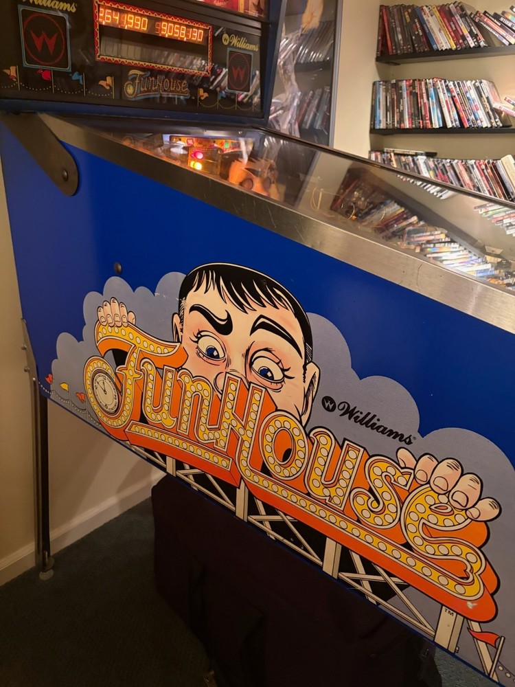 Original 1990 Williams Funhouse Pinball Machine