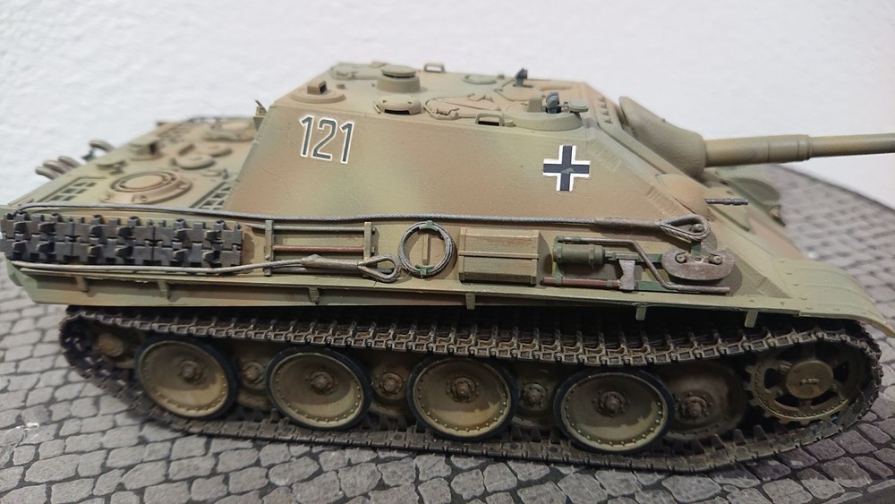 Assembled Tamiya Jagdpanther 1/48 Japan