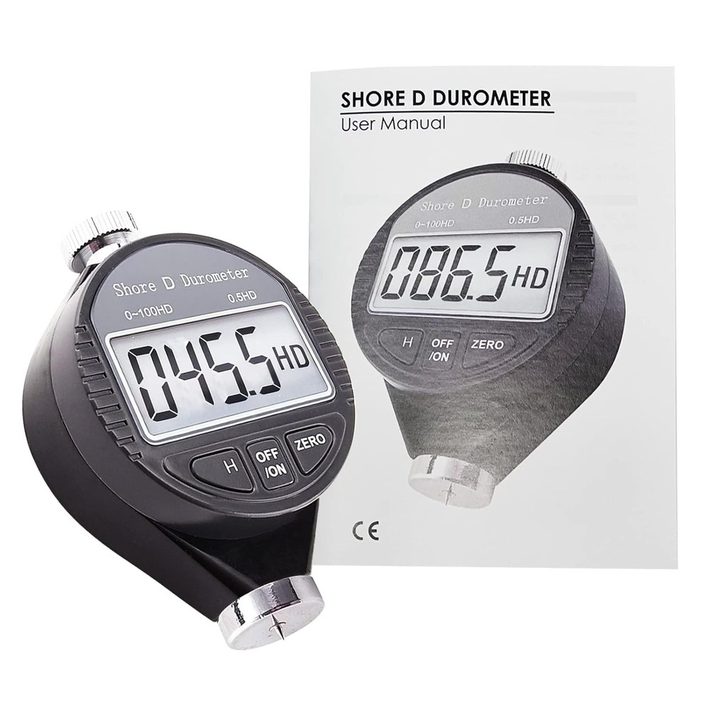 Rubber Hardness Tester Digital Shore Type D Durometer Tester...