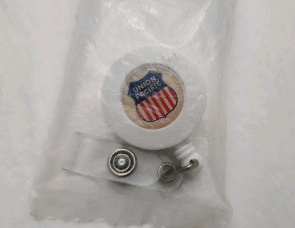 Union Pacific Retractable Badge Clip