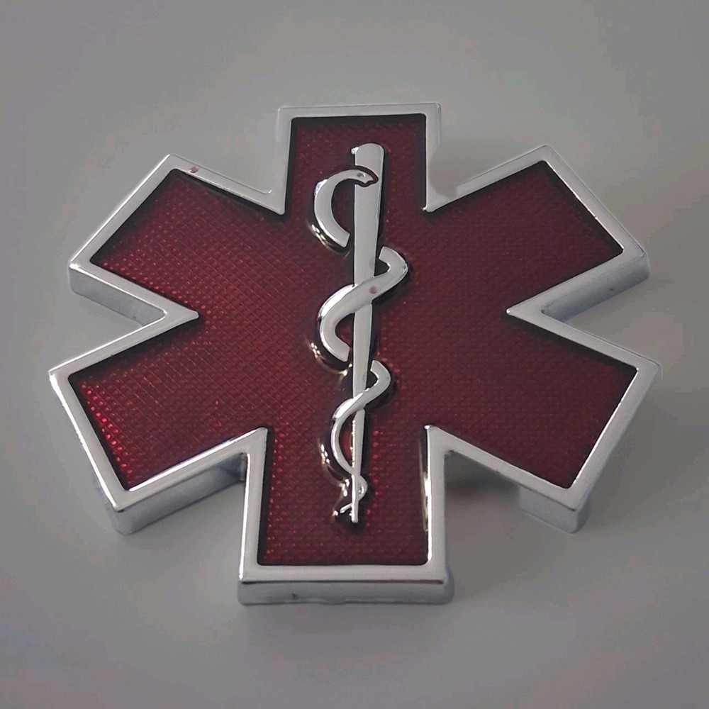 Metal 3D Decal/Sticker FIRST RESPONDER