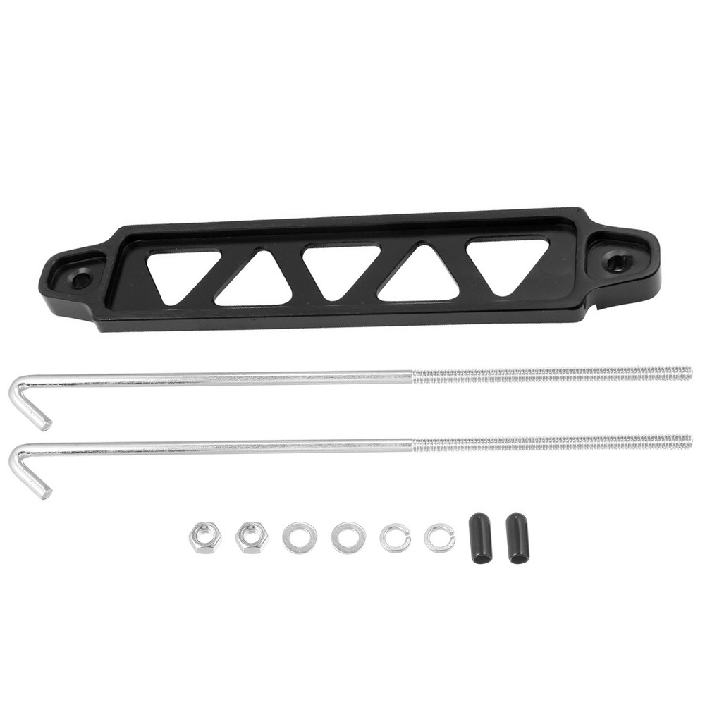 1 PC Car Battery Hold Down Tie Down Mount Bracket with Hook Bolt Kit Set
