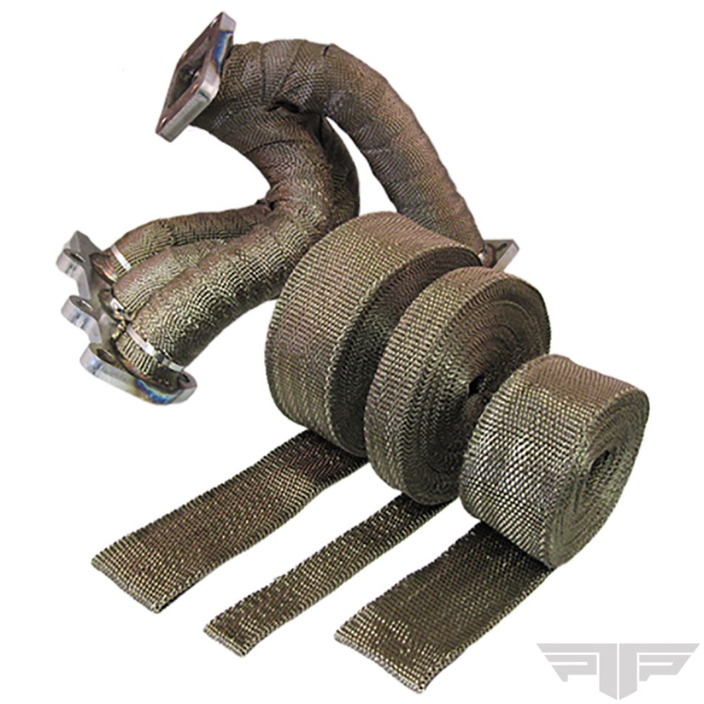 PTP Lava Exhaust Wrap 2" x 50ft Roll - High Temperature Header Manifold 700536