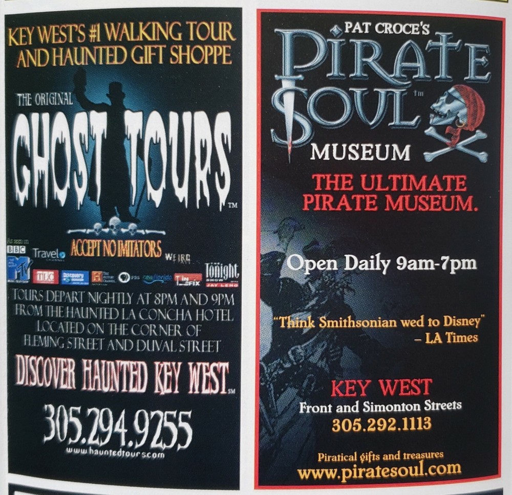 2010 Key West's Finest Fold Out Map & Souvenir Guide