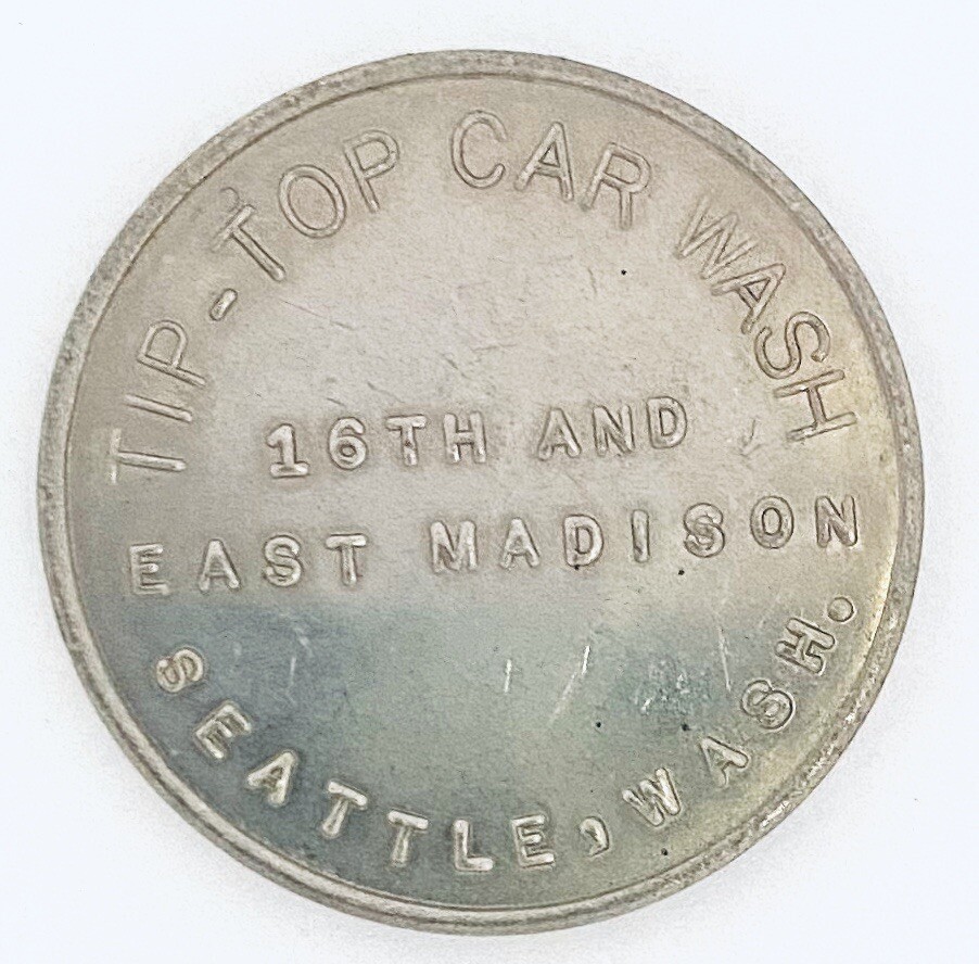 TIP-TOP CAR WASH 25c TOKEN