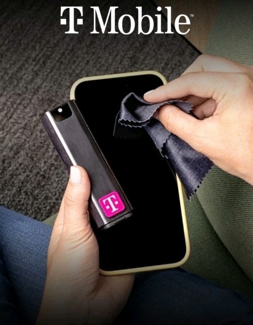 T MOBILE phone screen cleaner