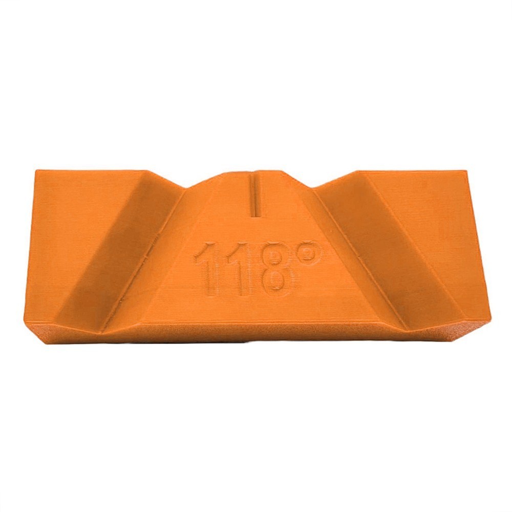 Drill Bit Sharpening Guide Jig for Precise 118 and 135 Degree Angle Setup