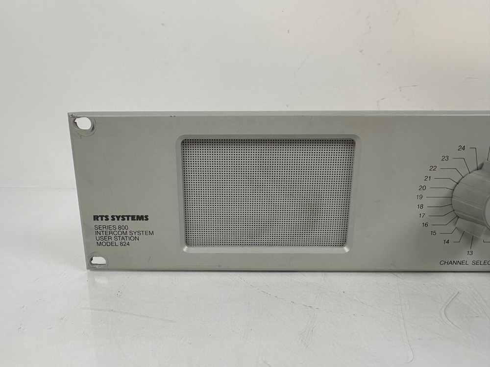 Telex RTS Systems Series 800 Intercom System User Station Model 824 w/ LR420 Mic