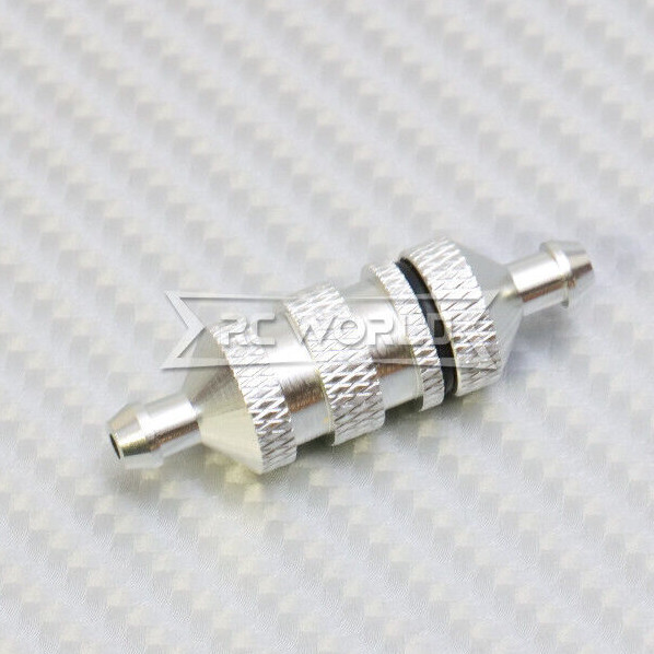 RC 1/10 1/8 Nitro Engine FUEL FILTER For Gas Lines RED