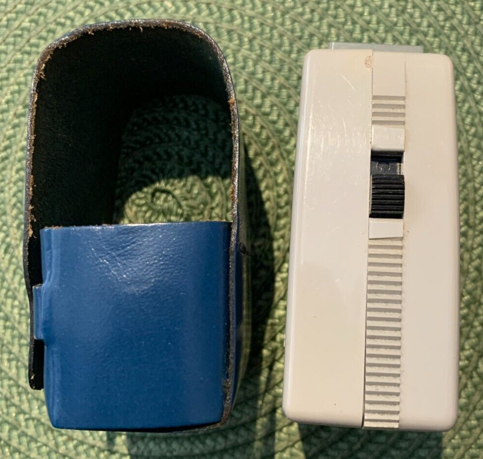 Vintage GE Light Meter #213, Footcandles w/ CASE [e-01]