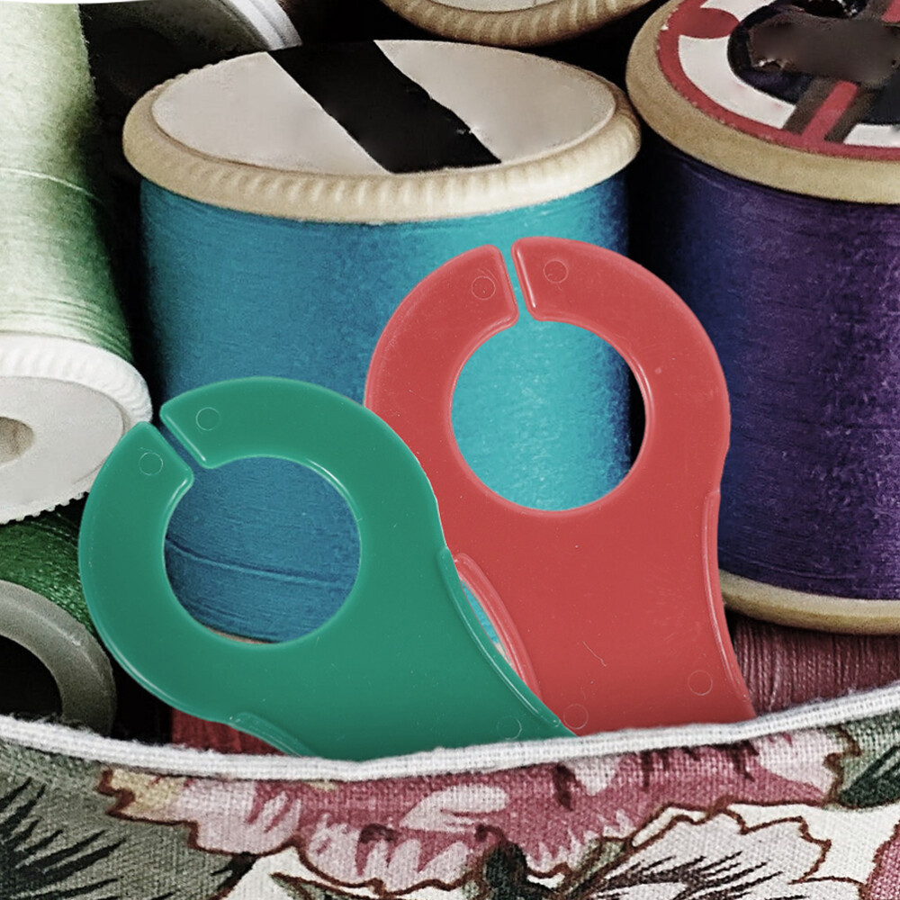 20pcs Small Yarn Bobbin Thread Weave Winder Thread Wind Board for Sewing Cross