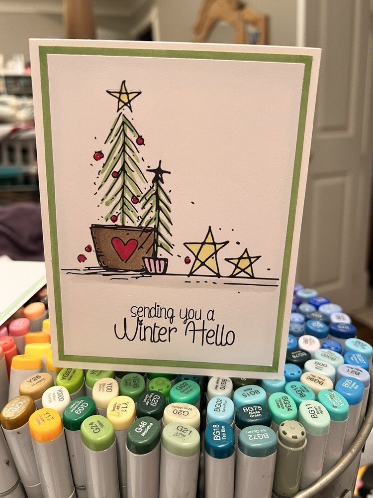 Unity Card set Winter Christmas Stampin Up