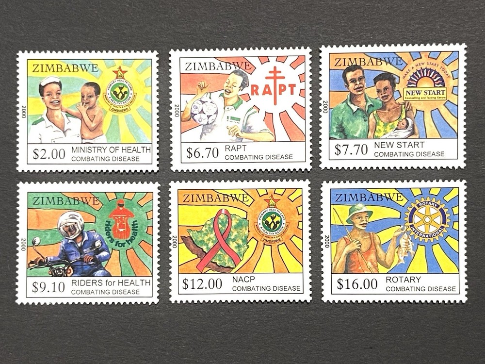 2000 Zimbabwe Health Promotion (Mint)