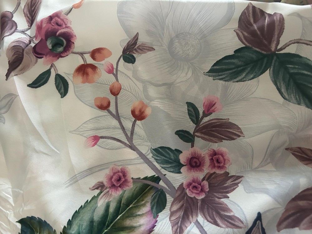 Fabric Silk Plaid Statement Purse Charm