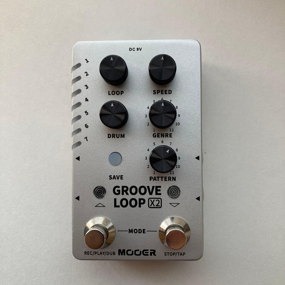MOOER GROOVE LOOP X2 Guitar Loop Effect Pedal