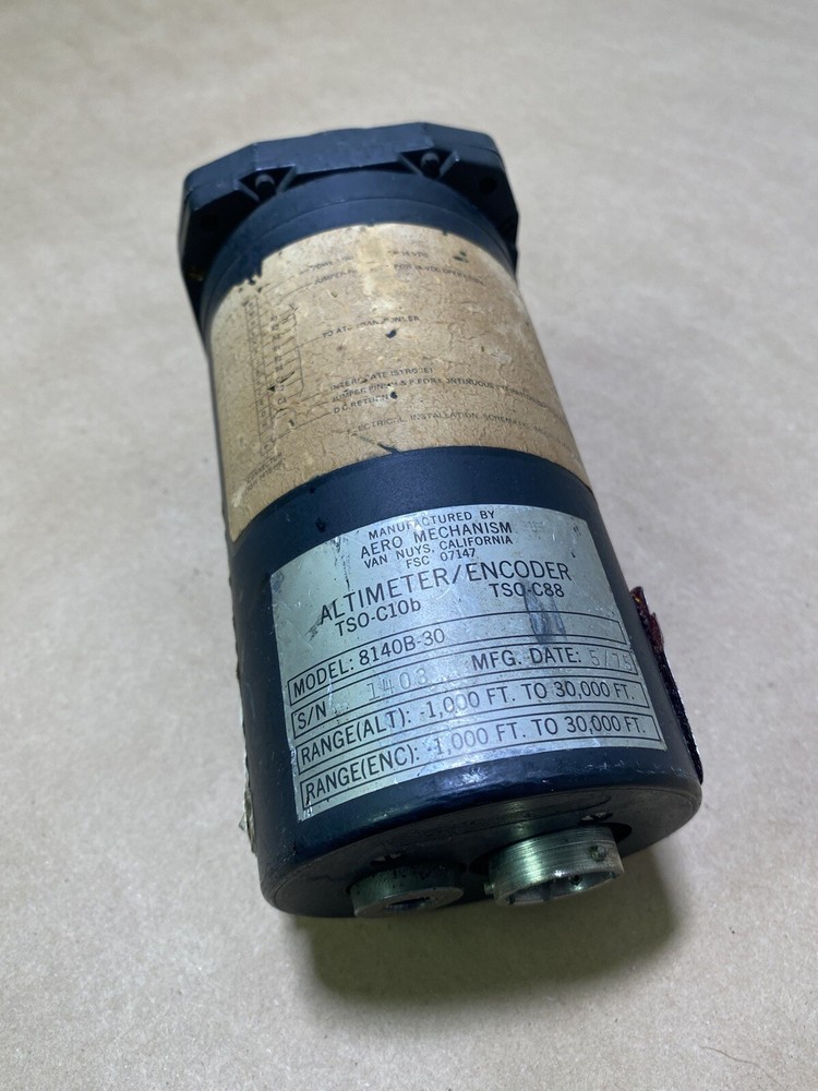 Aero Mechanism Altimeter Encoder 8140B-30 (1646)