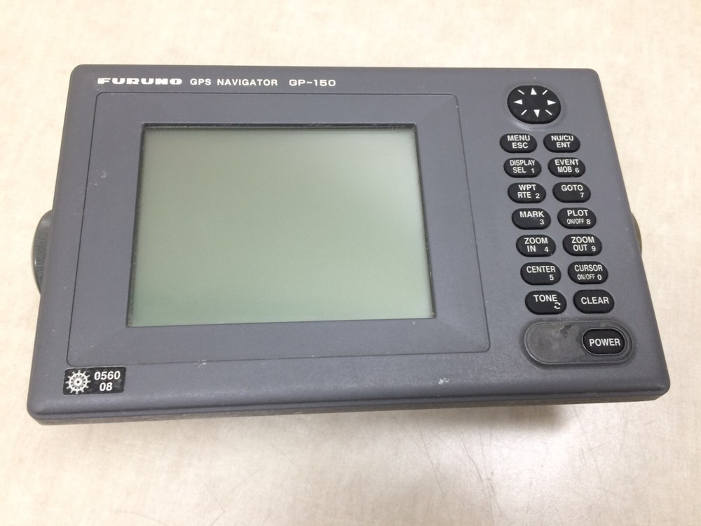 Furuno GP-150 GPS Navigator 0560-08 Display Unit