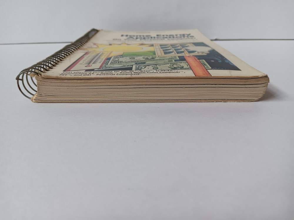 Compute! Home Energy Applications On Your Personal Computer Softcover Book