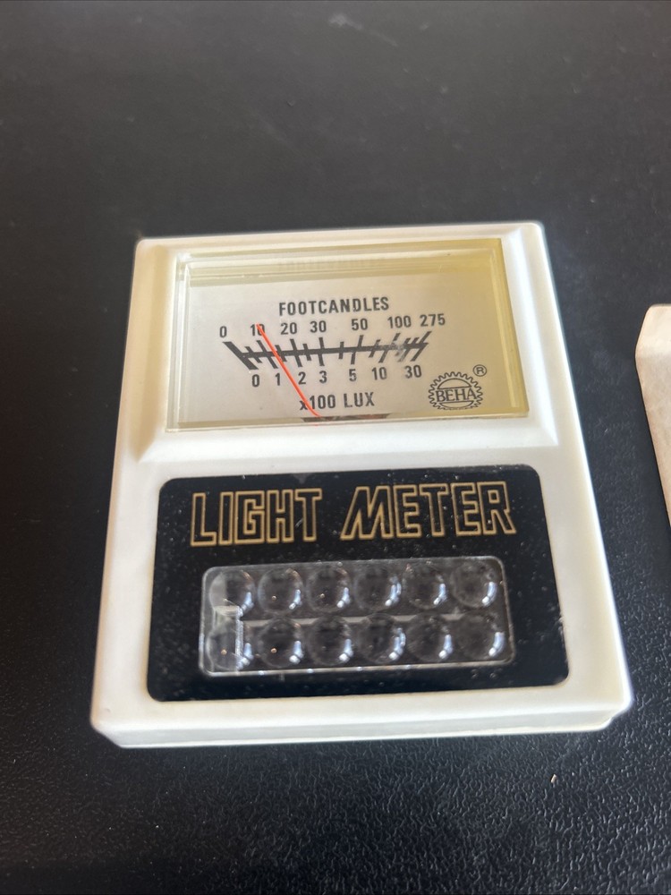 BEHA Light Meter - Footcandles - With Case
