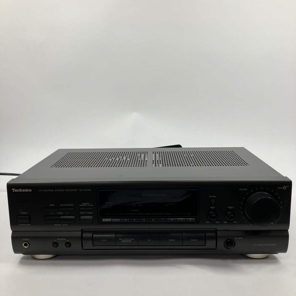Technics AV Control Stereo Receiver SA-GX190 No Remote
