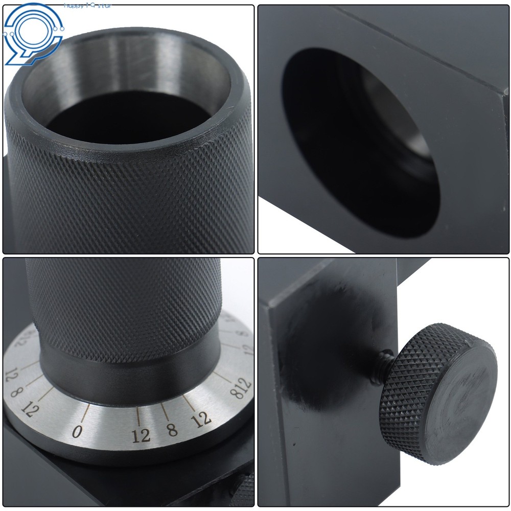 Rigid 5C Collet End Mill Grinder Fixture Adjustable Angle Sharpening
