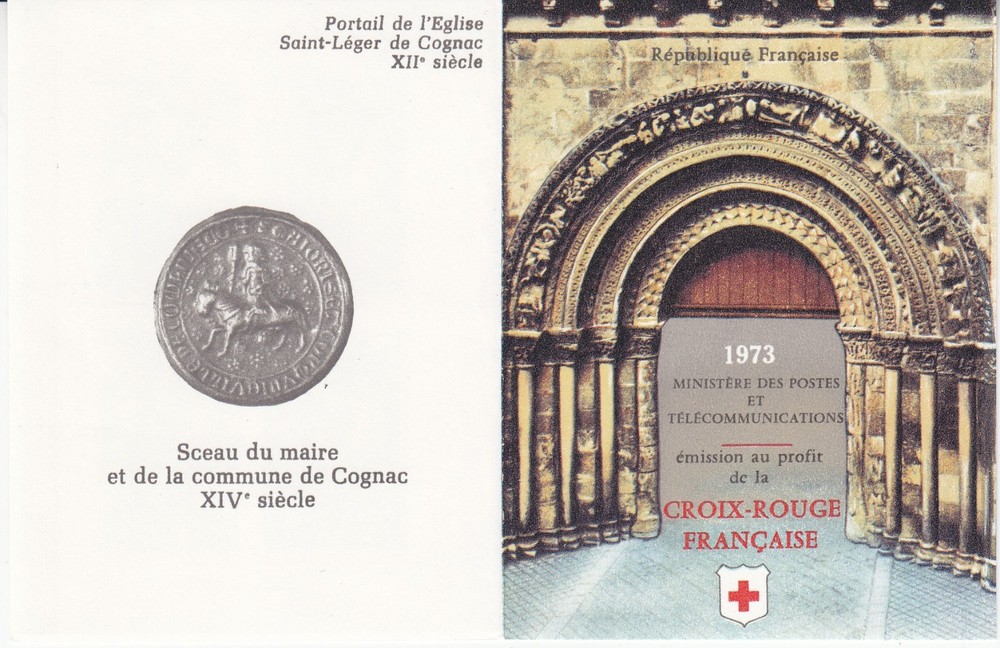 France 1973 Complete Year Plus MH Red Cross MNH