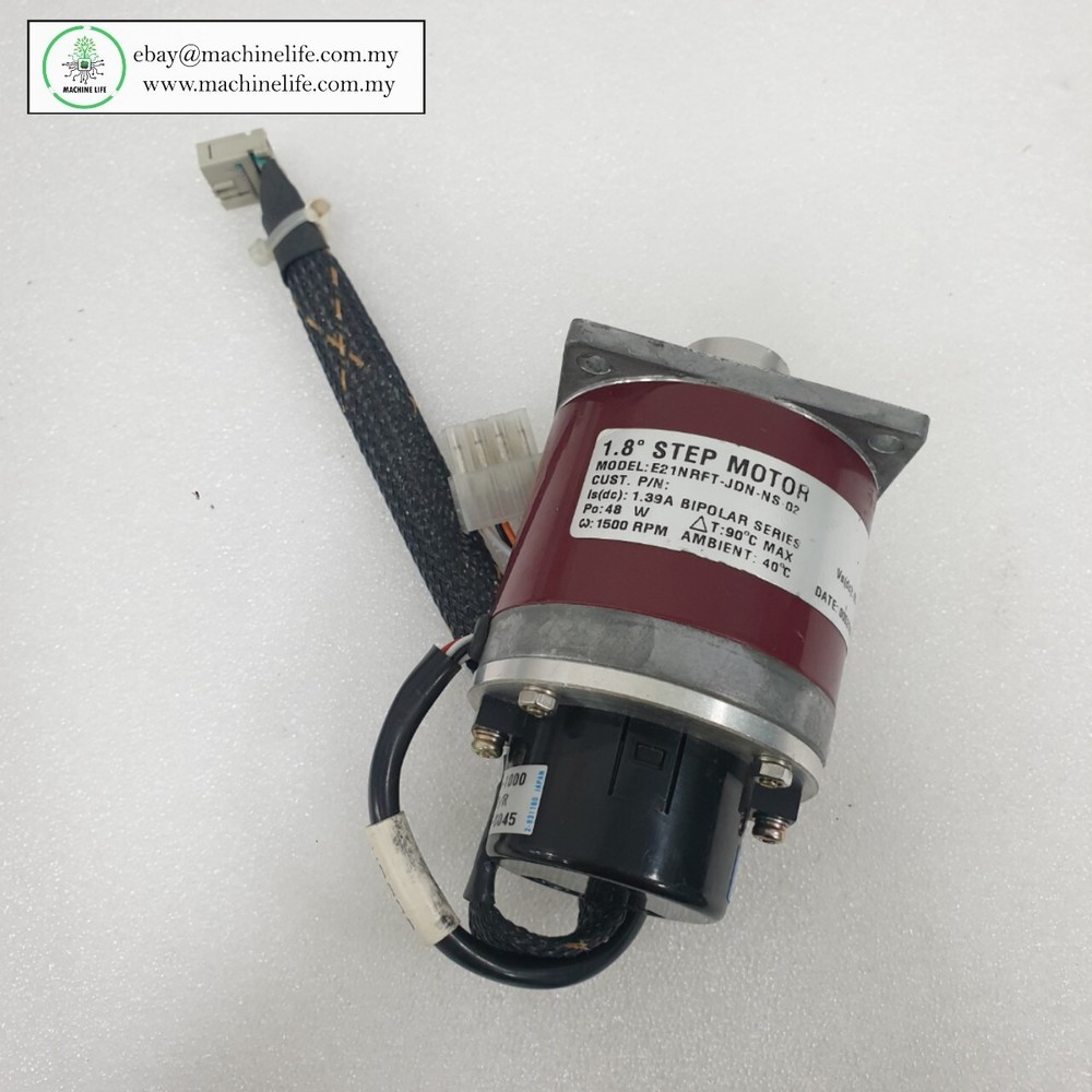 Pacific Scientific E21NRFT-JDN-NS-02 + LBK-004-1000 Stepping Motor With Encoder