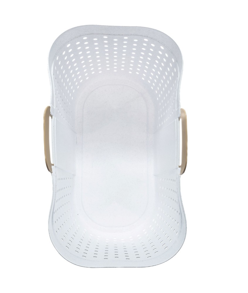 Oval Flex Decorative Basket White Adult