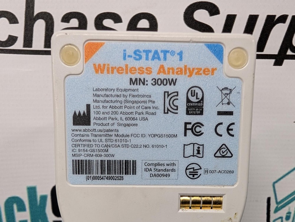 Abbott i-Stat 1 MN 300 W Wireless Analyzer