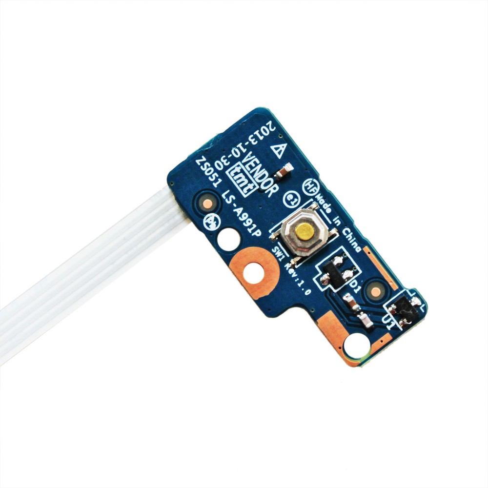 For HP 250 G3 15.6" LS-A991P Power Button ON OFF Switch Board with Cable Replace
