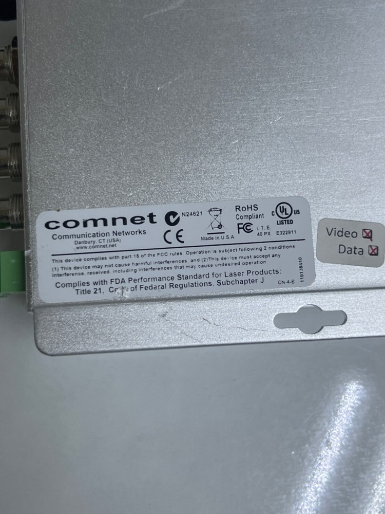 COMNET FVR4014M 4CH DIG VIDEO REC +4 CH BI-DIR DATA