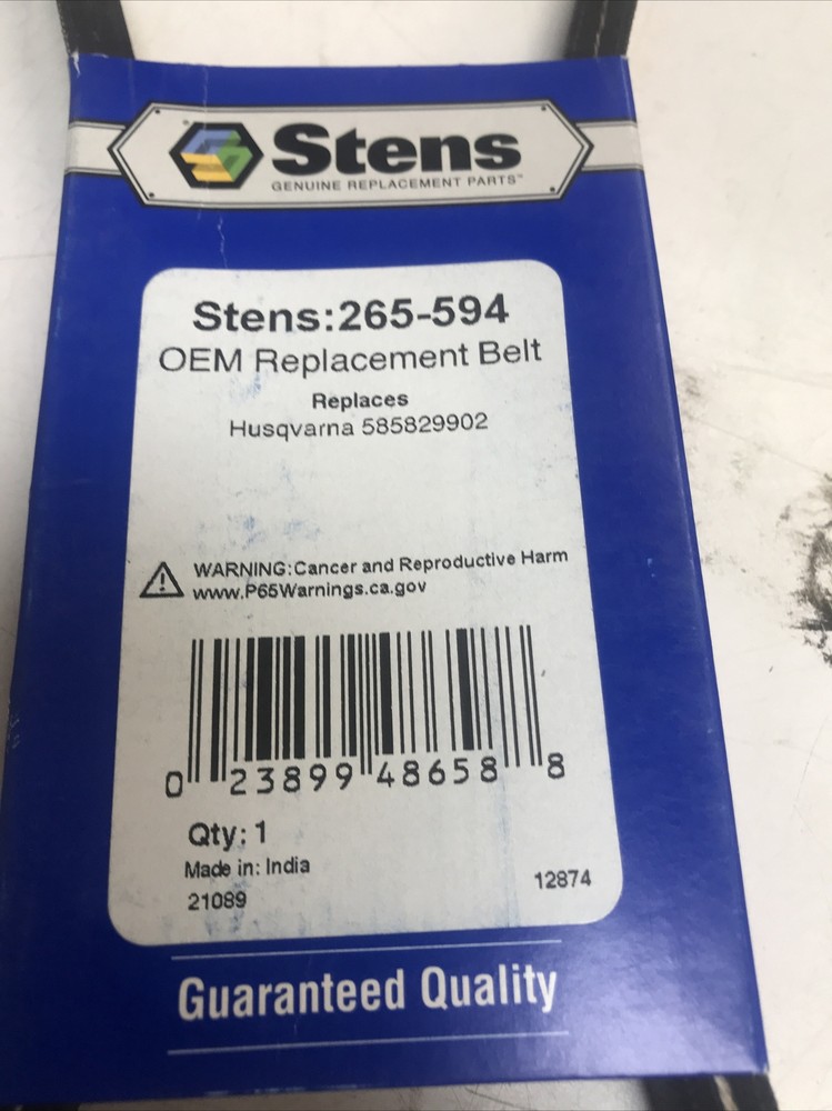 Husqvarna 265-594 OEM Replacement Belt 