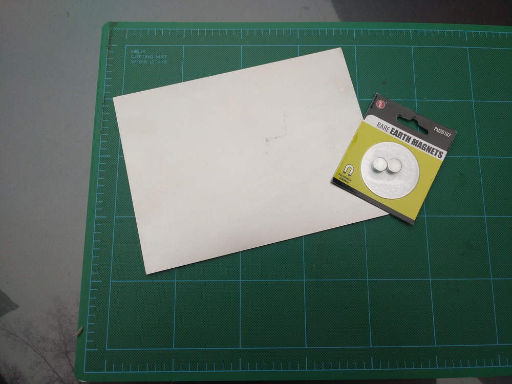 Fiskar: Make your cutting mat magnetic KIT ONLY! vecchi ranger ink