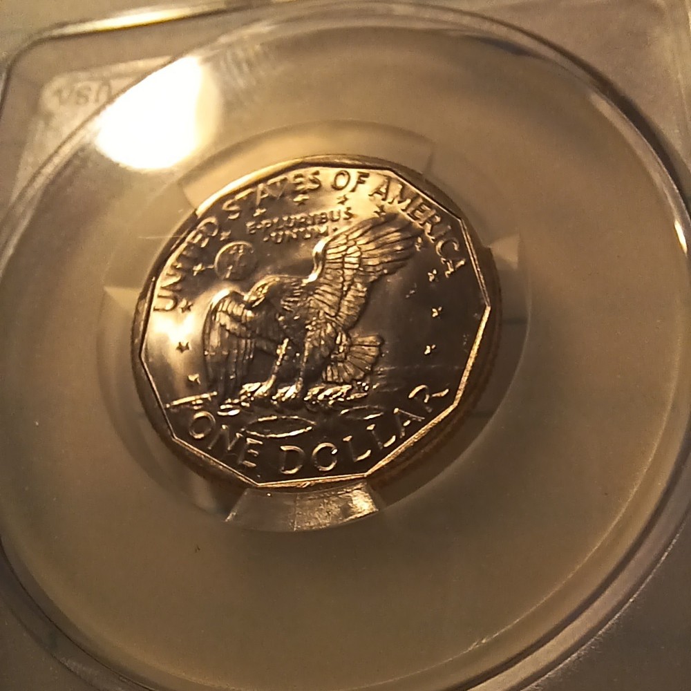 1981 S SBA Uncirculated MS-62 CAC Graded