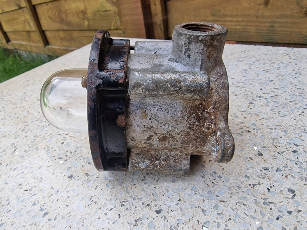 Industrial Vintage WHM Co Walsall Light