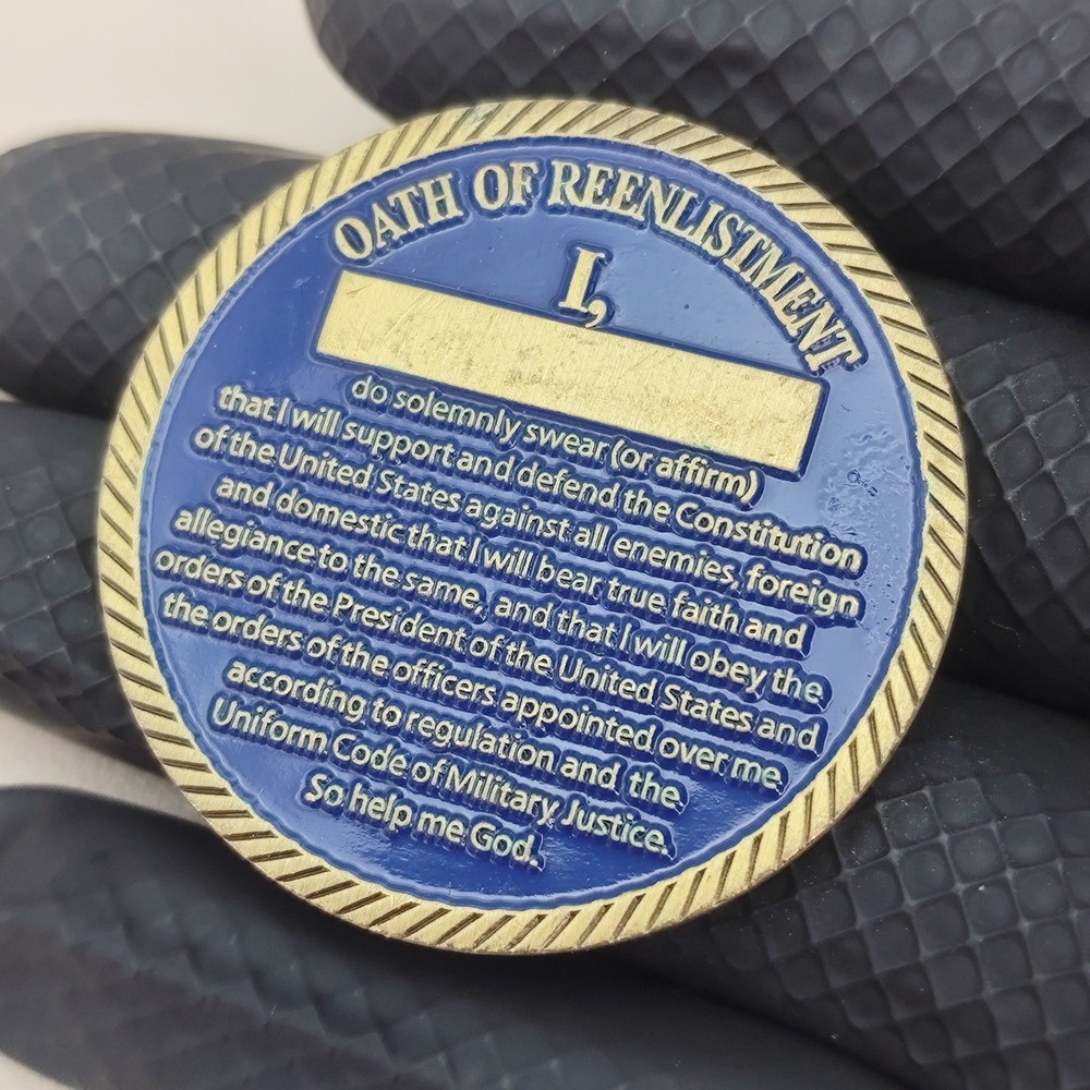 US Naval Support Activity Bahrain Challenge Coin