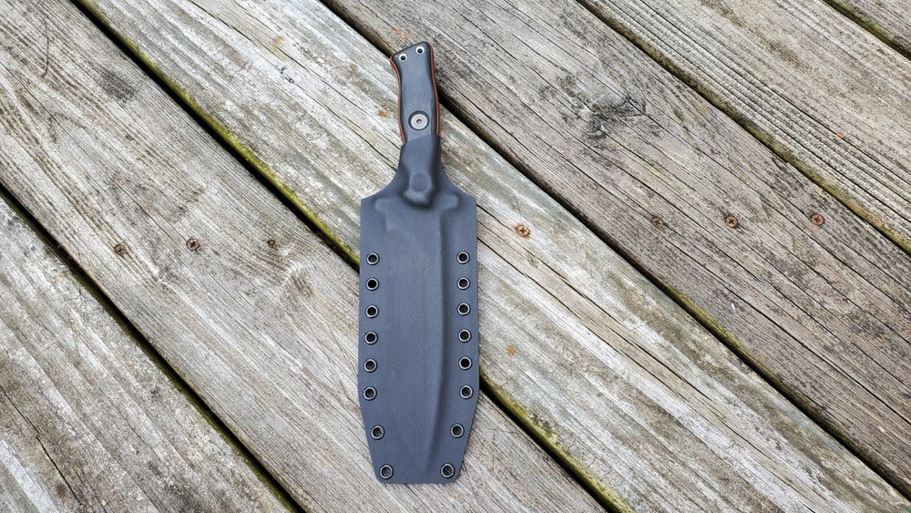 Kydex sheath for TOPS OPERATOR 7 OP7, pancake, (Bk)