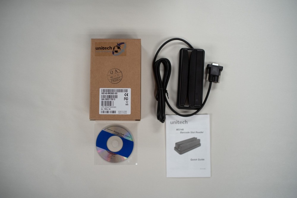Unitech MS146 Barcode Slot Reader MS146-RRCB00-SG [NEW/UNOPENED BOX]