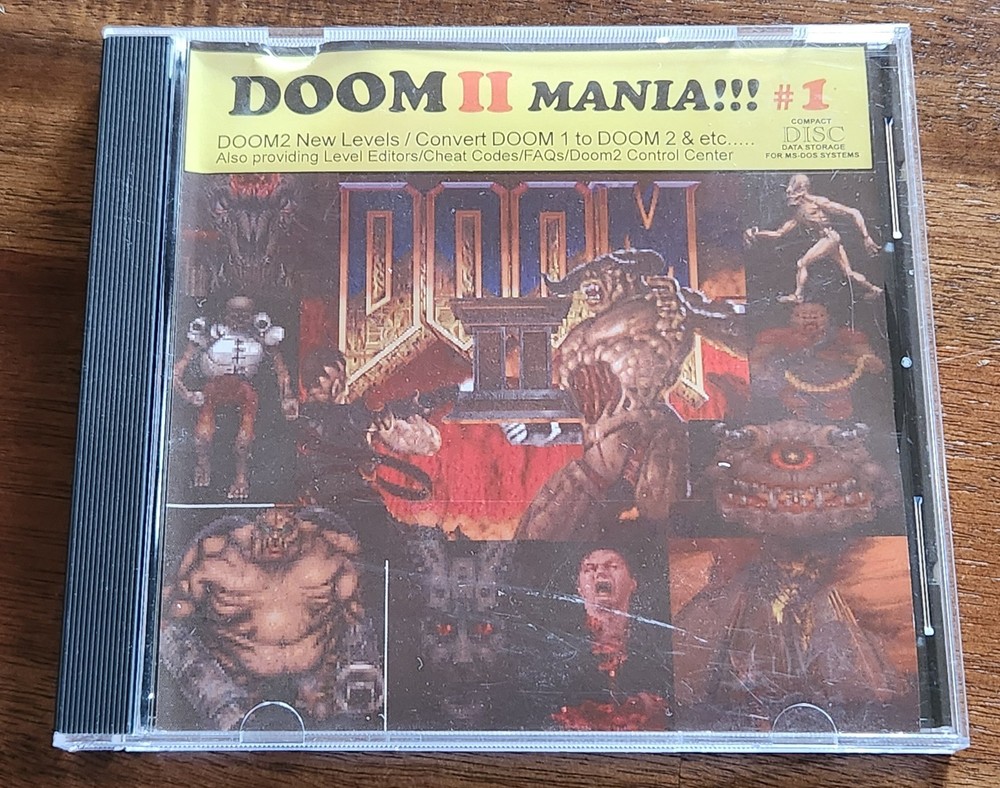 Doom II 2 Mania!!! PC Utilities Cheat Codes Level Editor Tech Express Software