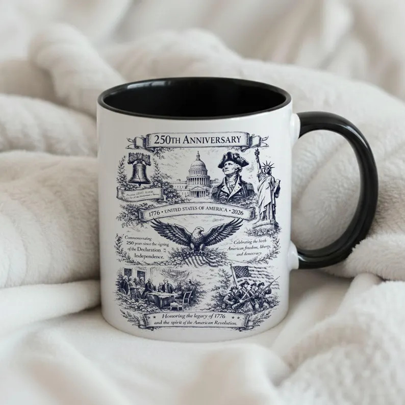 250th Anniversary Mug Commemorative Gift Coffee