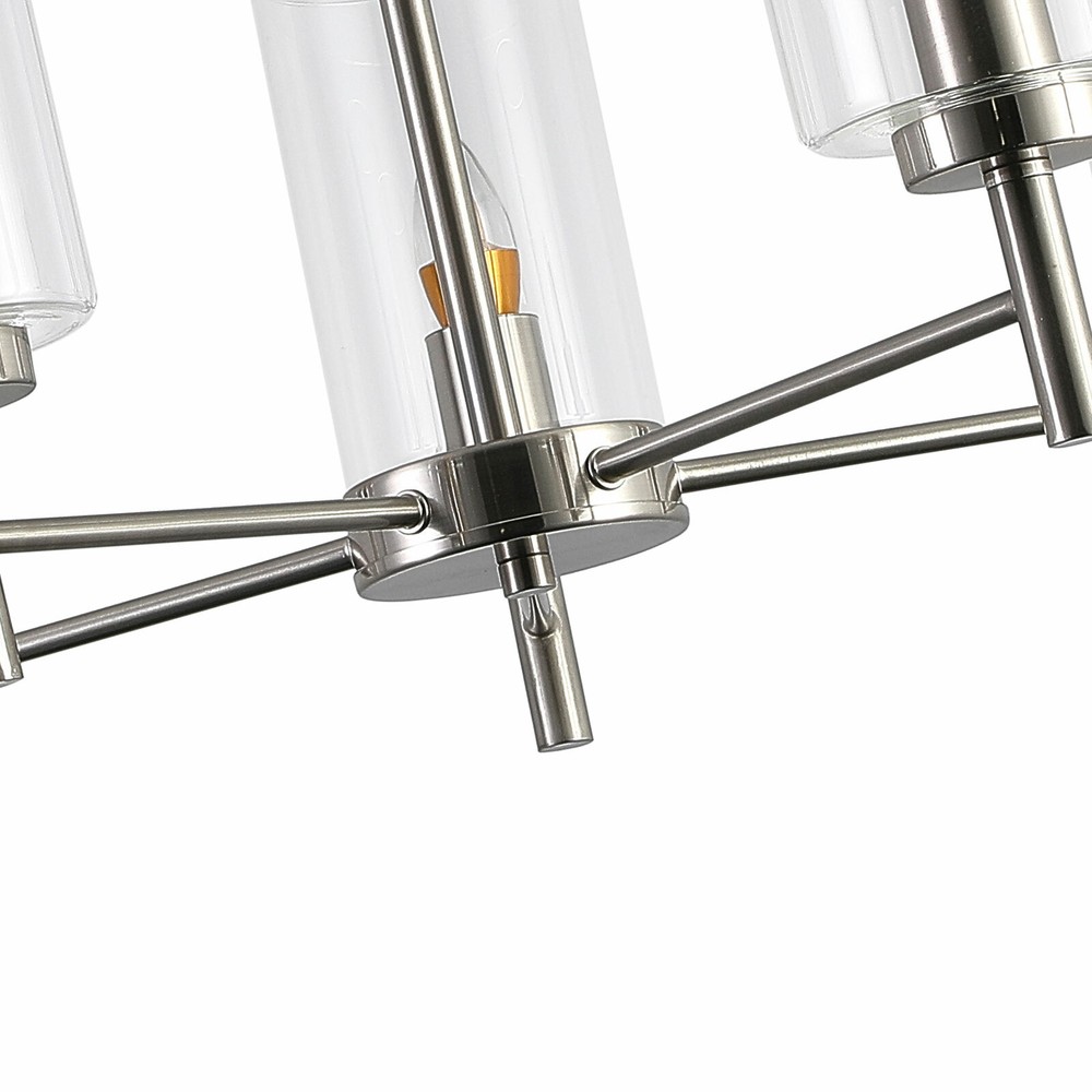 Indoor Chandelier Light, Ceiling Mounted Light, 5-lights Pendant Light