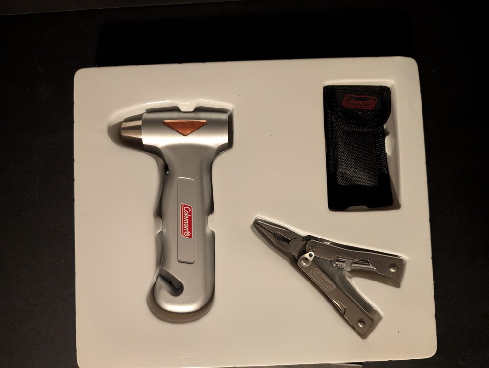 Coleman Multi-Tool and Emergency Hammer Gift Set