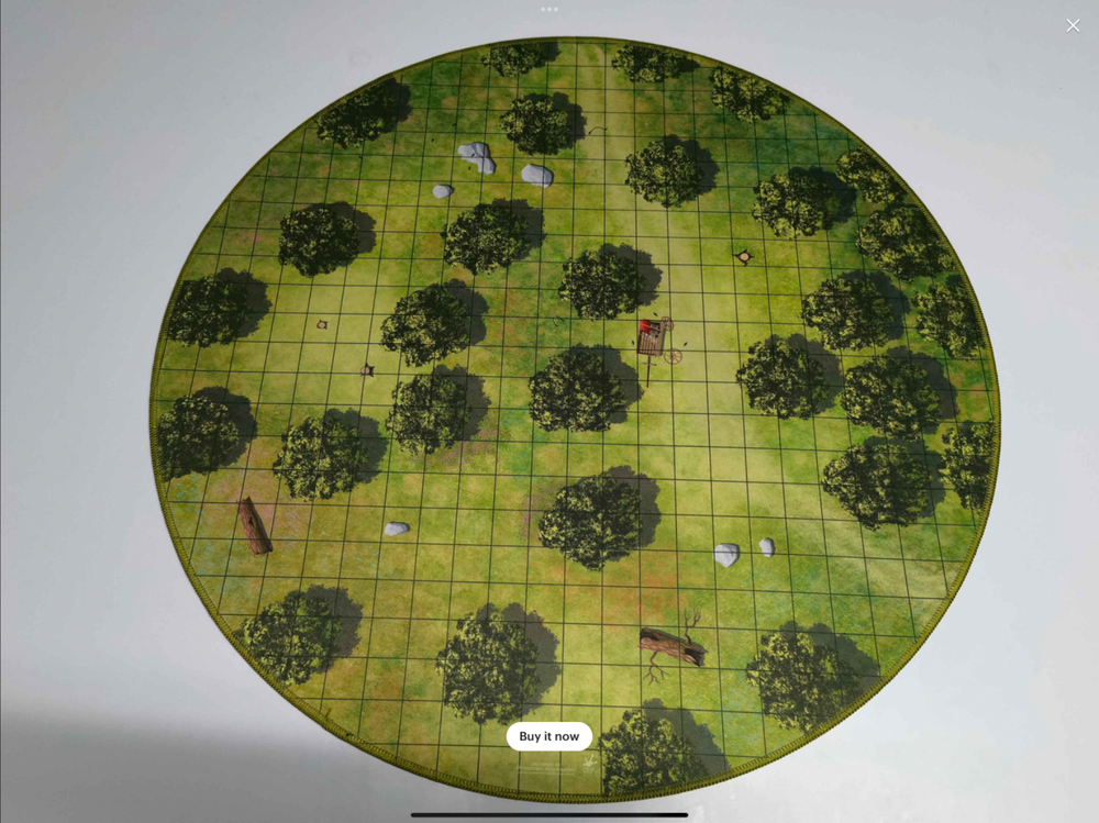 24" Diameter Ultimate Dungeon Terrain for RPGs MULTIPLE DESIGNS
