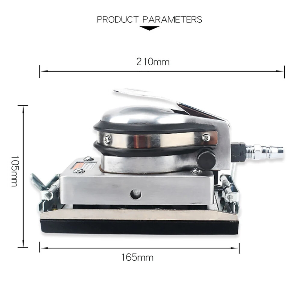 Rectangular Pneumatic Sanding Machine Polishing Machine Sandpaper Machine