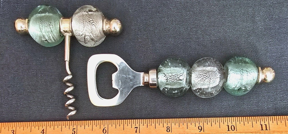 Unique 2pc Bar Set Corkscrew & Opener